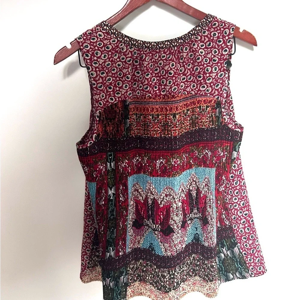 Anthropologie Patchwork Tank Top
Blouse Floral Mixed Print - Picture 6 of 8